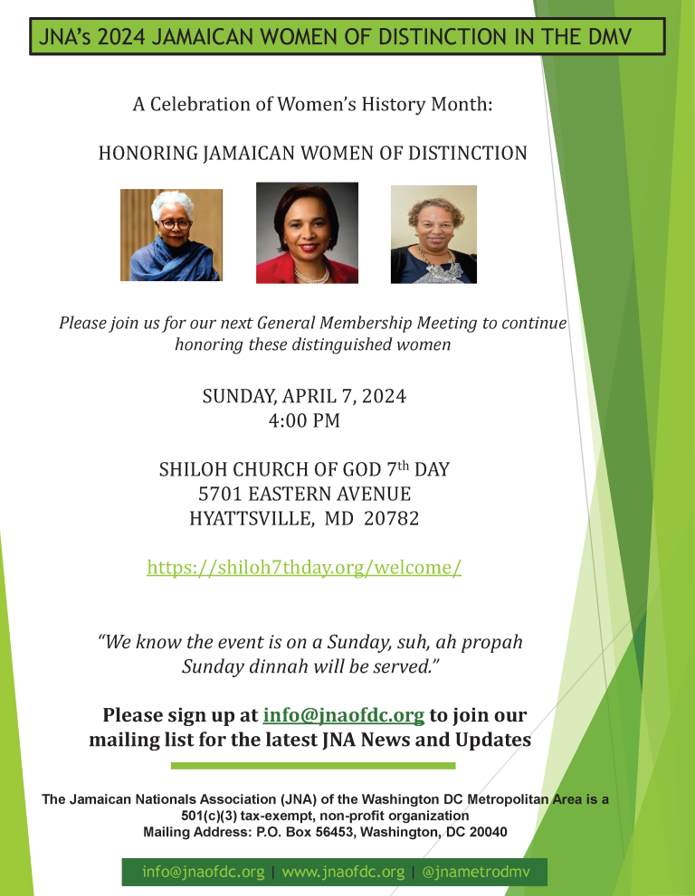 Read more about the article JNA Celebration of Women’s History Month in the DMV
