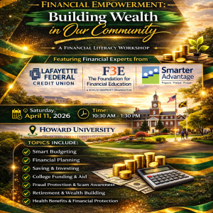 Financial Literacy Workshop <br/> Registration